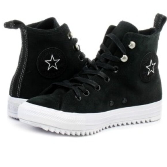 EUC CTAS Converse High trainers- Chuck Taylor All Star Hiker Boot Hi (6) KICKS - Picture 1 of 7
